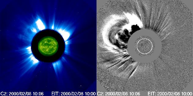 CME difference image