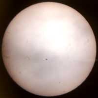 Mercury on the Sun