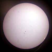 Mercury on the Sun