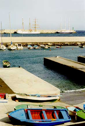 Harbour of Santa Cruz