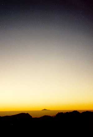 Teneriffan Pico de Teide